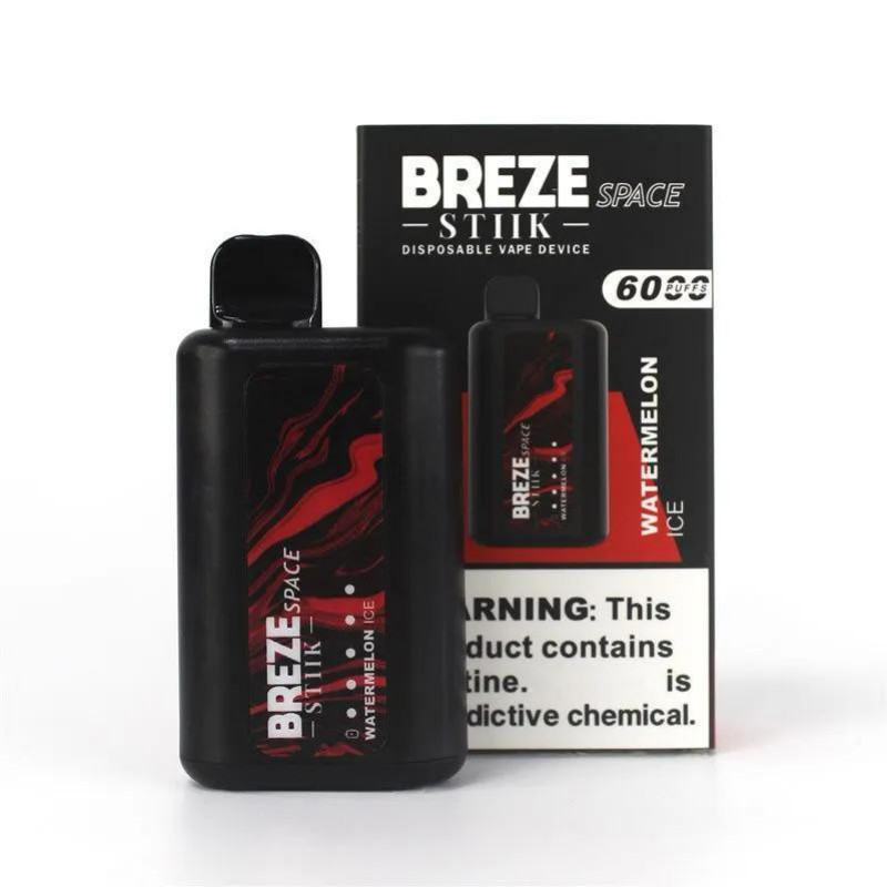 Breze Disposable Vape Brands Stiik 6000 Puffs