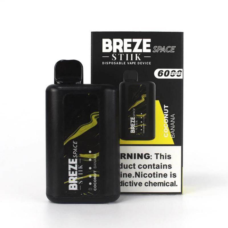 Breze Disposable Vape Brands Stiik 6000 Puffs