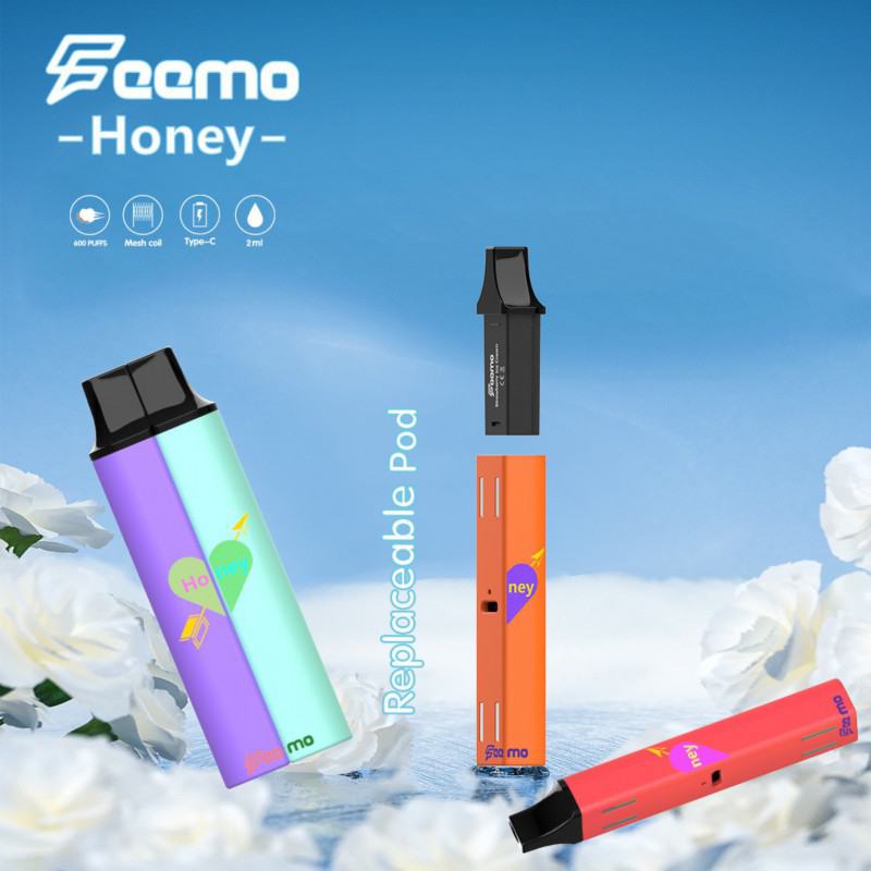 Feemo Pen Feemo Honey 600 Puffs Hits Vape Puffs
