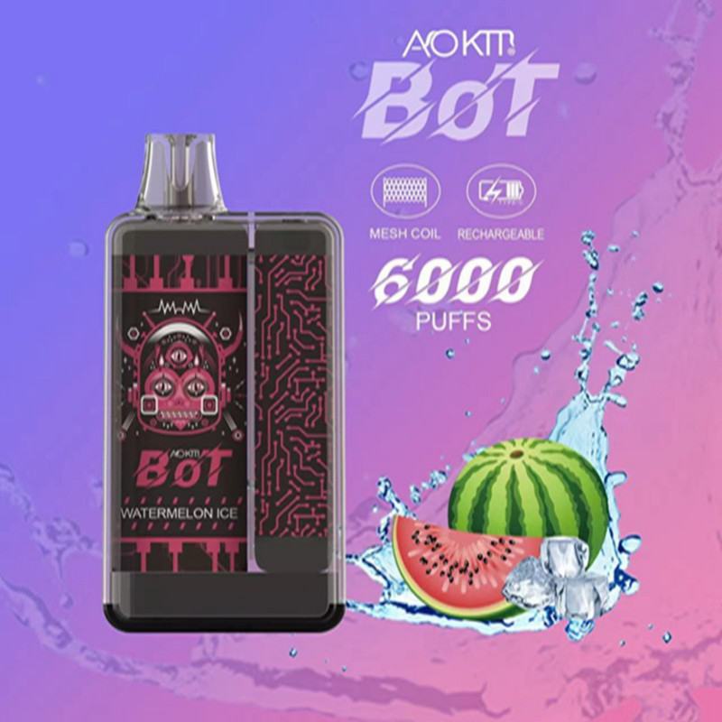aokit bot 6000 6k electronic Aokit Bot  6k Electronic Mini 6000 Puffs Nicotine