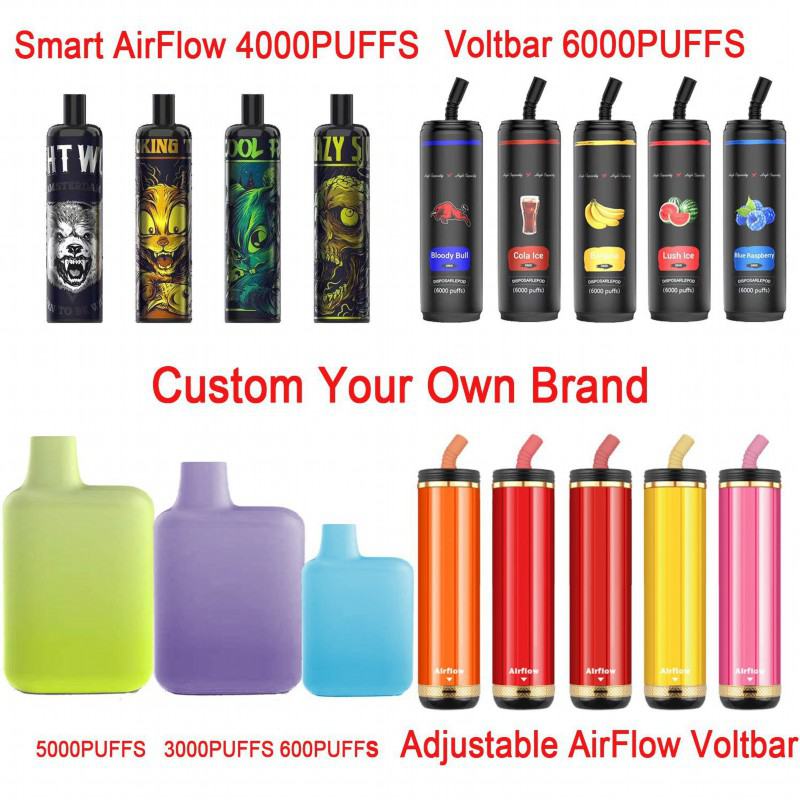 Disposable OEM ODM Vapes Vapozer 6000 Puffs