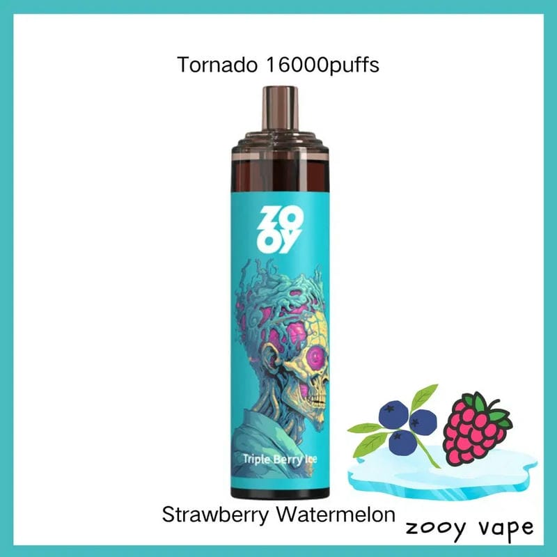  Disposable Vape  Zooy Tornado 16000 Puffs