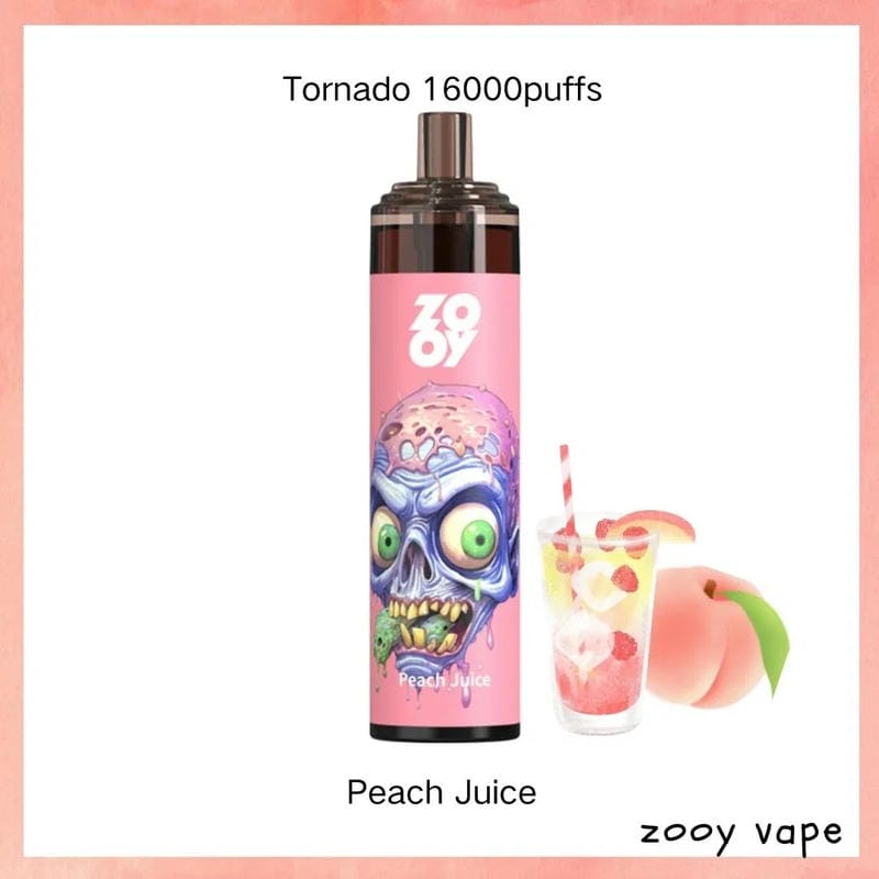  Disposable Vape  Zooy Tornado 16000 Puffs