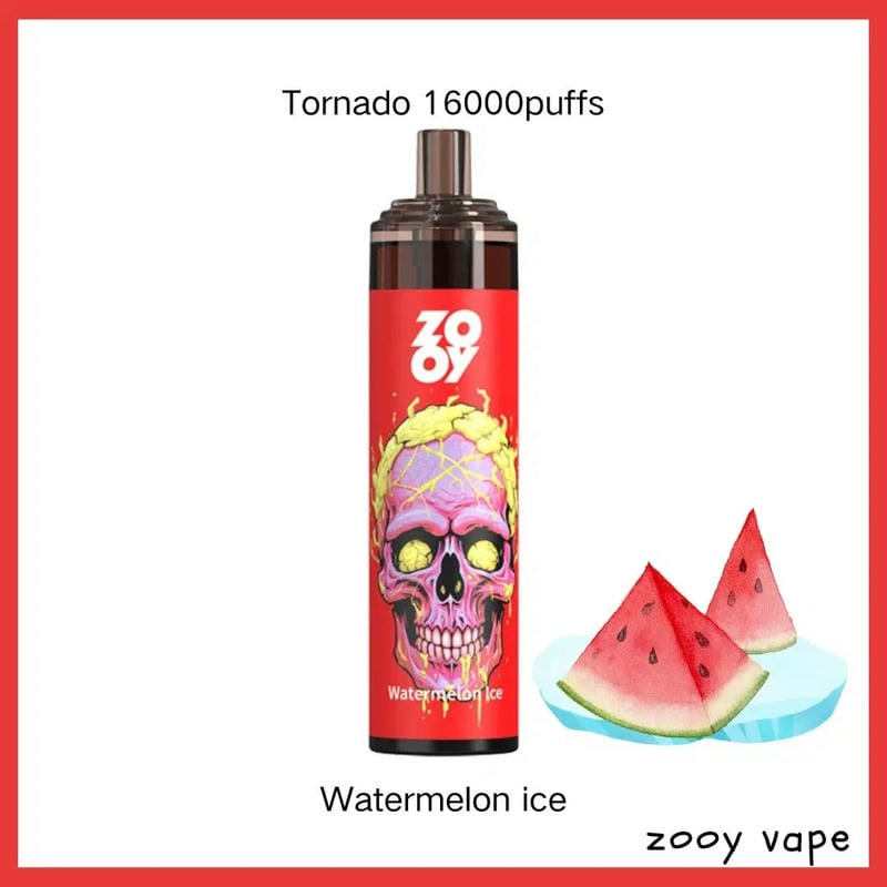  Disposable Vape  Zooy Tornado 16000 Puffs