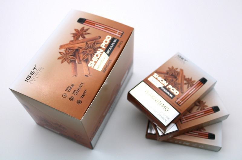 Big Puff Bar Plus Iget Shion 600 Puffs Vape