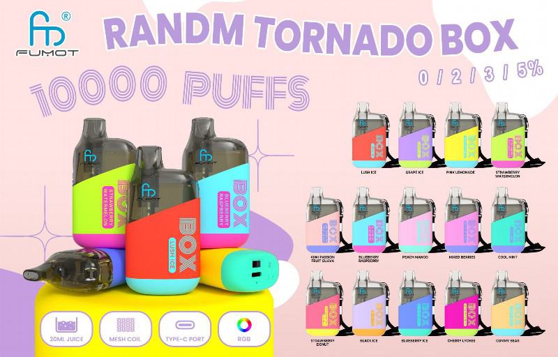 Vape Volestech Randm Tornado Box 10000 Puffs