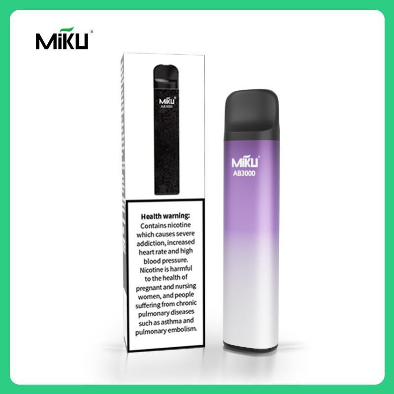Miku Ab1711 3000 Puffs Disposable Vape Device