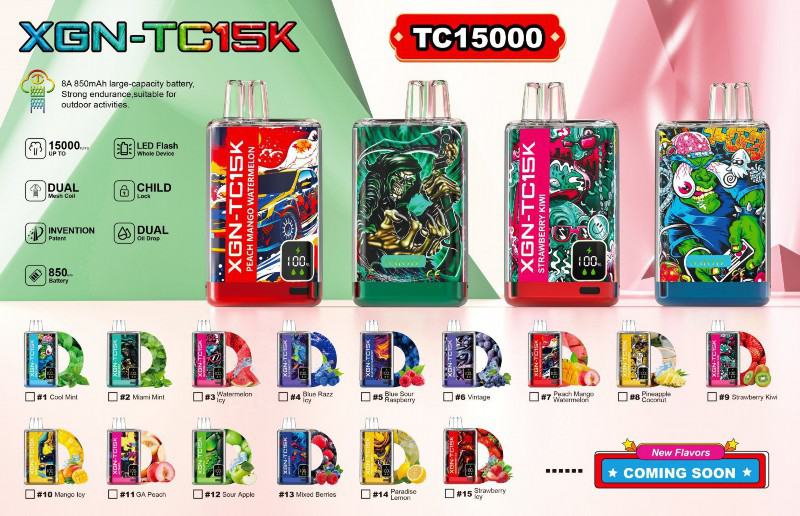 KANG Smod15000 2500 Puffs Disposable Big Hit Vape