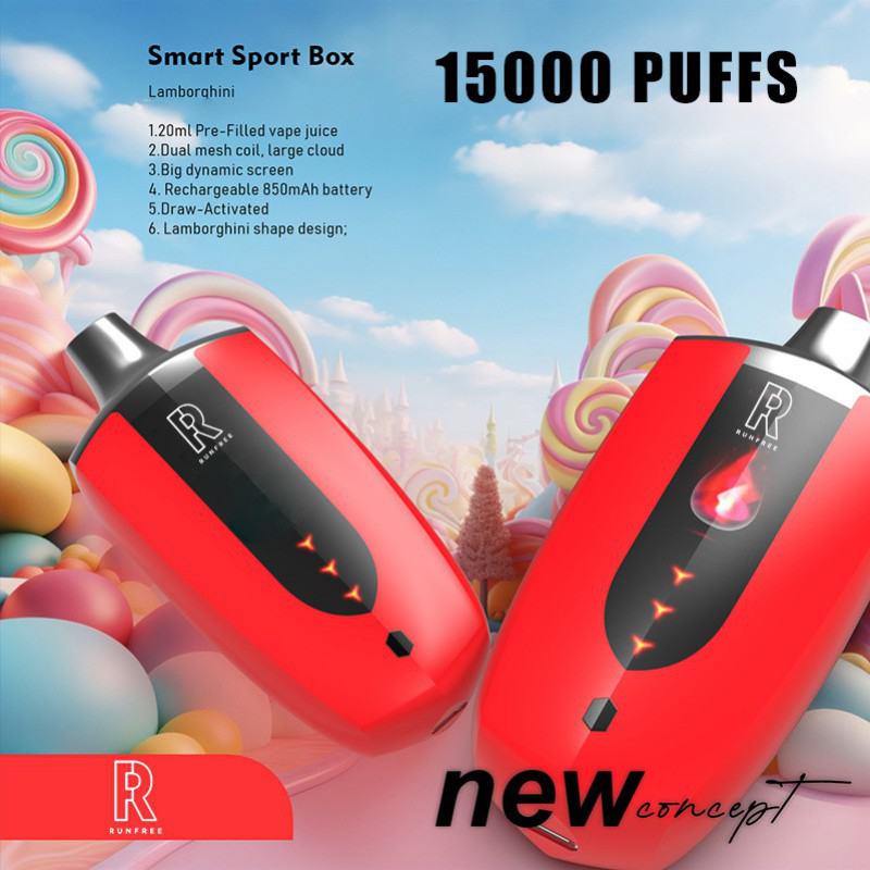Vapes Runfree Rf458 15000 Puffs