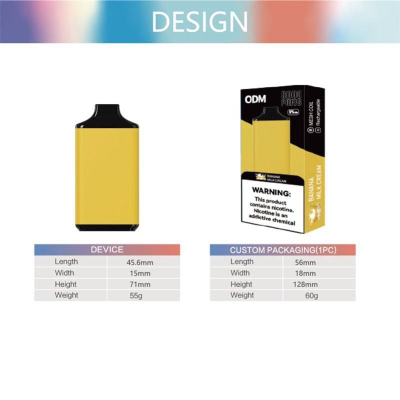 OEM Bars V2 8000 Puffs