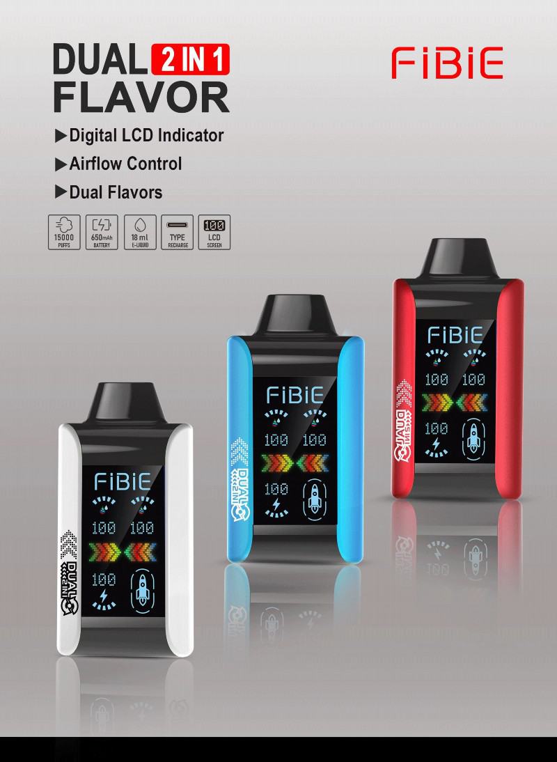 FIBIE Fibie Dual 15000 Puffs Disposable E-cigarette Puff