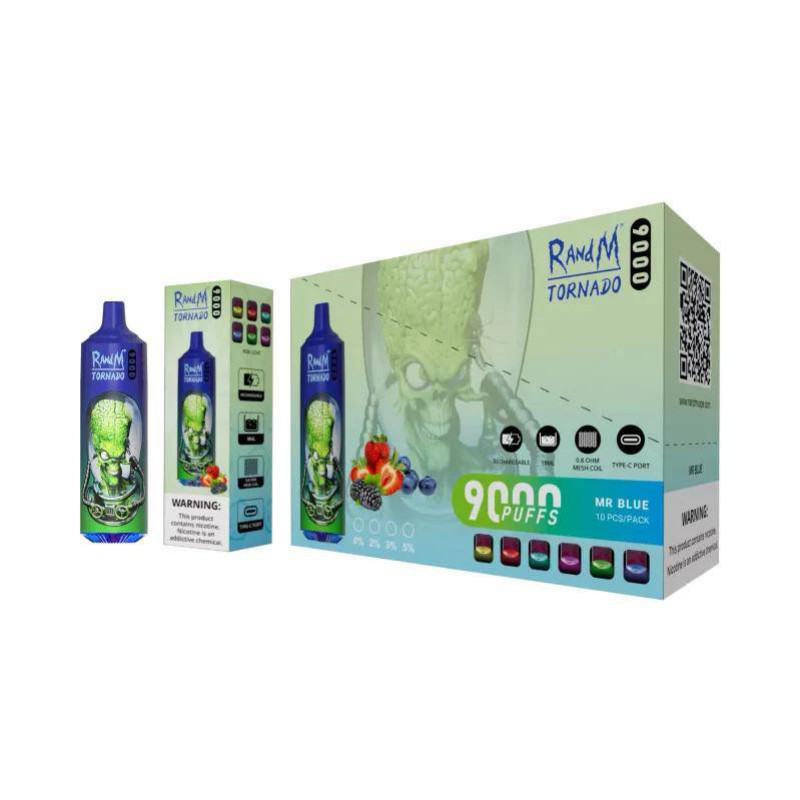 Randm Digital Box 12000 Disposable Vape Randm Tornado 9000 12000 Puffs