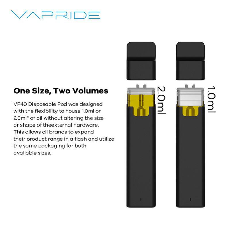 Disposable VAPRIDE Vape Vp40 2gram Brands