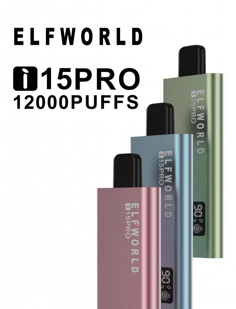 Disposable Elfworld Vape I15 12000 Puffs Pens