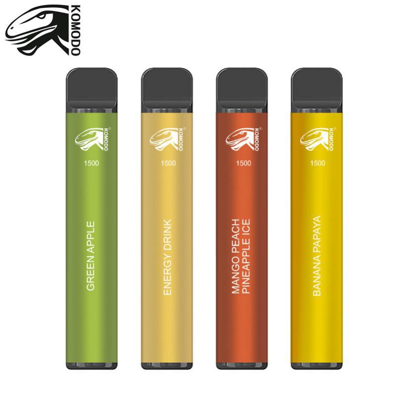 Komodo Bars Komodo C18 1500 Puffs Hits Vape Puffs