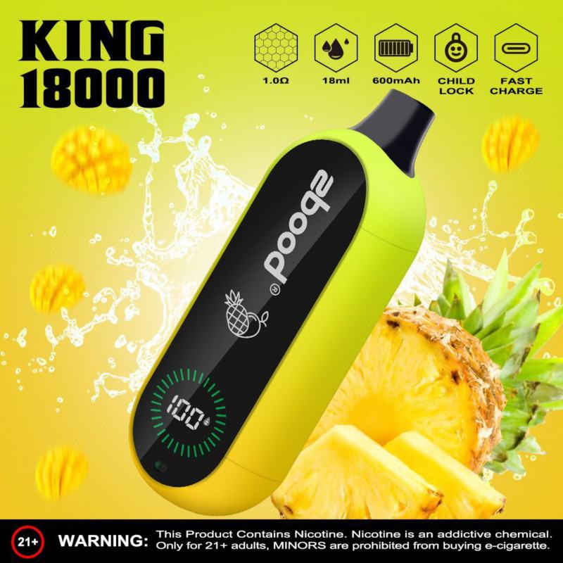 Mrvi Disposable Vape Brands Zbood King 18000