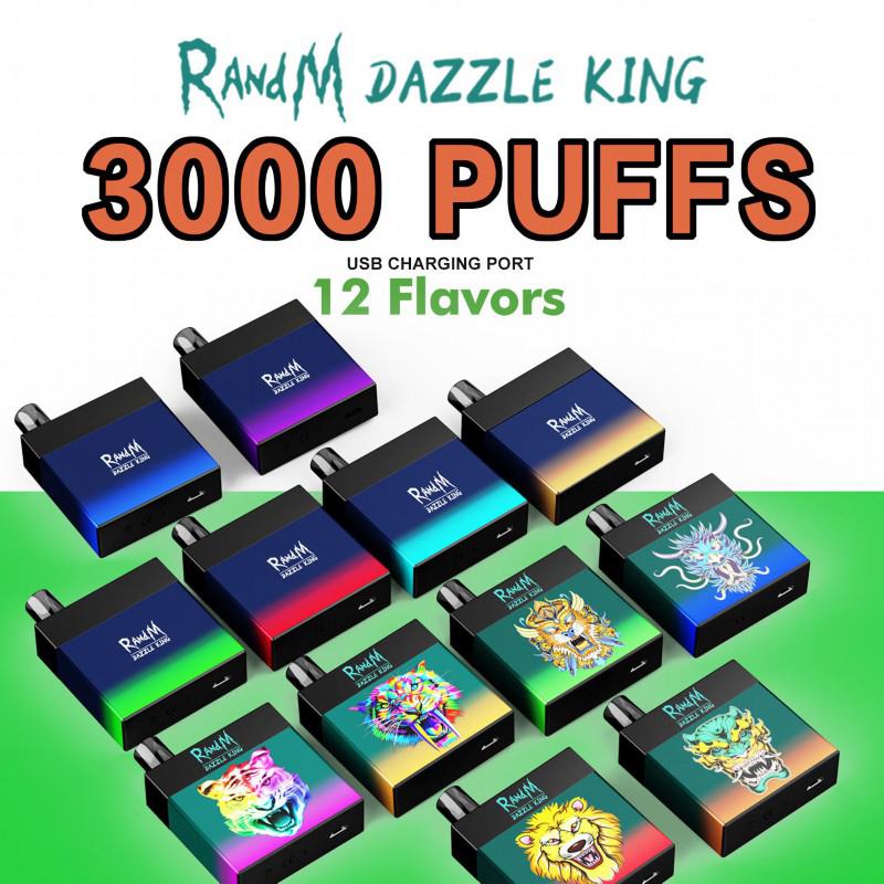 Disposable Vape Brands AIERBAITA Randm Dazzle King