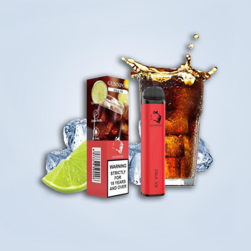 Gunn Pod Disposable Vape 2000 Puffs Brands