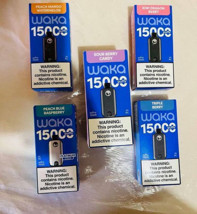 Geeke Vape Pens Waka Sopro 15000 Puffs