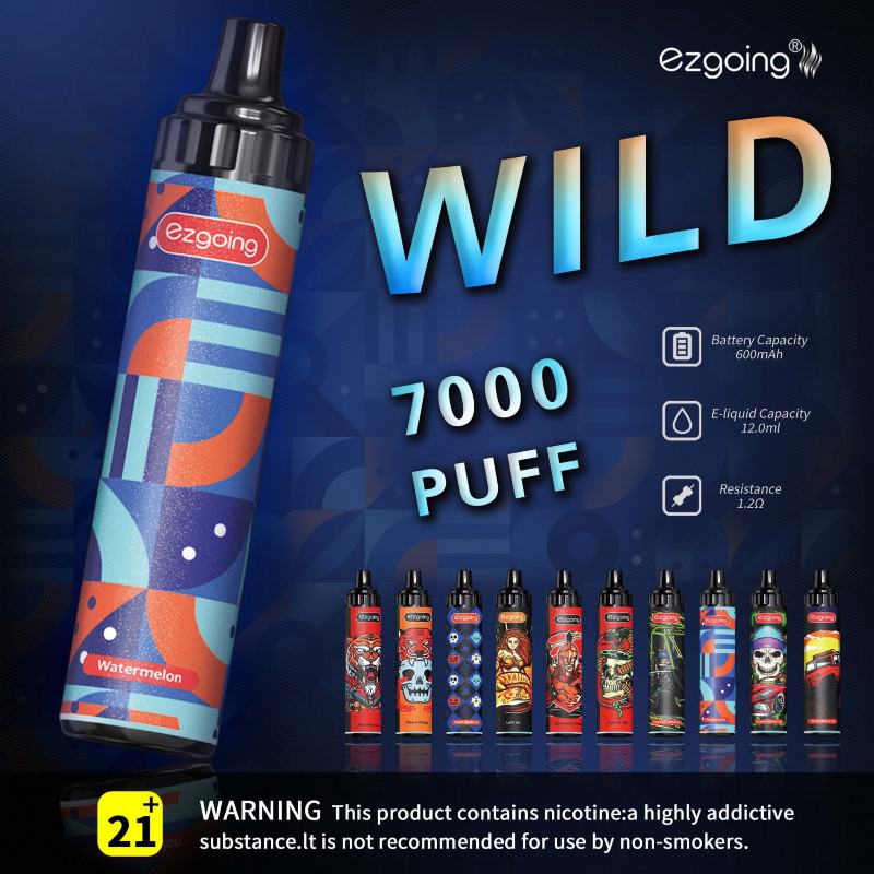 Ezgoing Ezgoing-049 Wild About 7000 Puffs Vape Big Puff Bars Plus