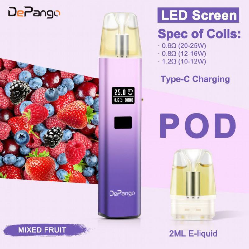 Disposable DePango or Customized E-cigarette Dp-ym19 Nicotine