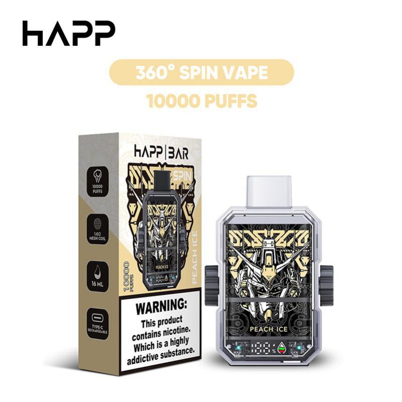 Disposable Ocitytimes Happ Spin 8000 Puffs Vape