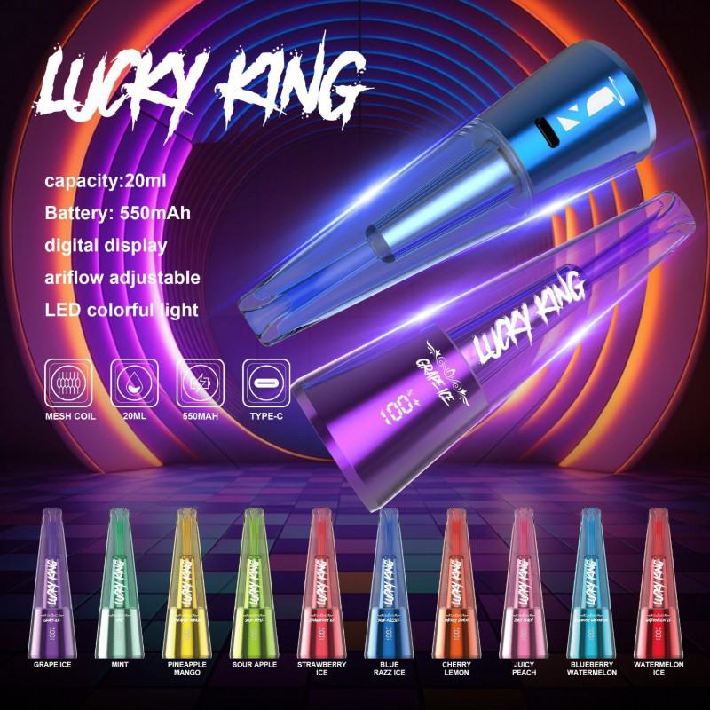 Disposable Vape Pen Voopoo Lucky King 15000 12000 Puffs