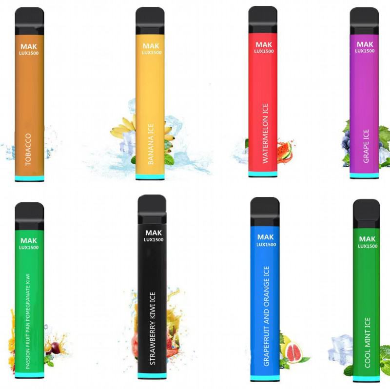 Disposable Vape Brands MAK Mak Lux 1500