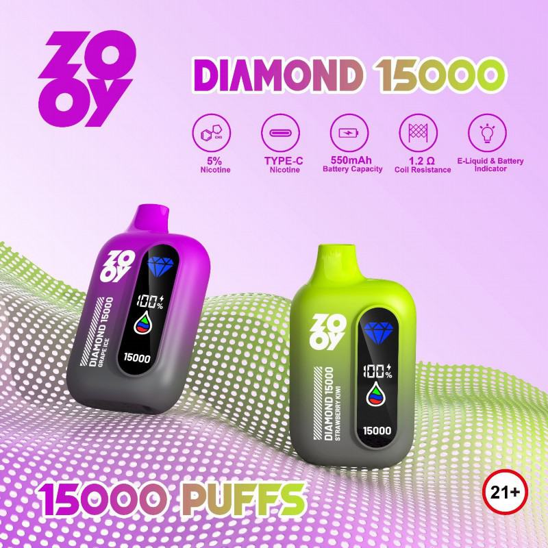 Disposable Zooy Diamond 15000 Vapes