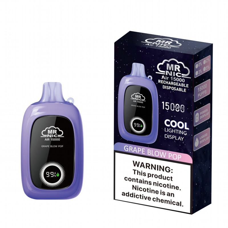 Disposable Big Hit Vape zbood Mr Nic Air 15000