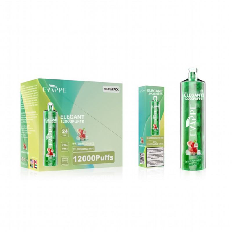  Pen Evappe Elegant 12000 Hits Vape Puffs