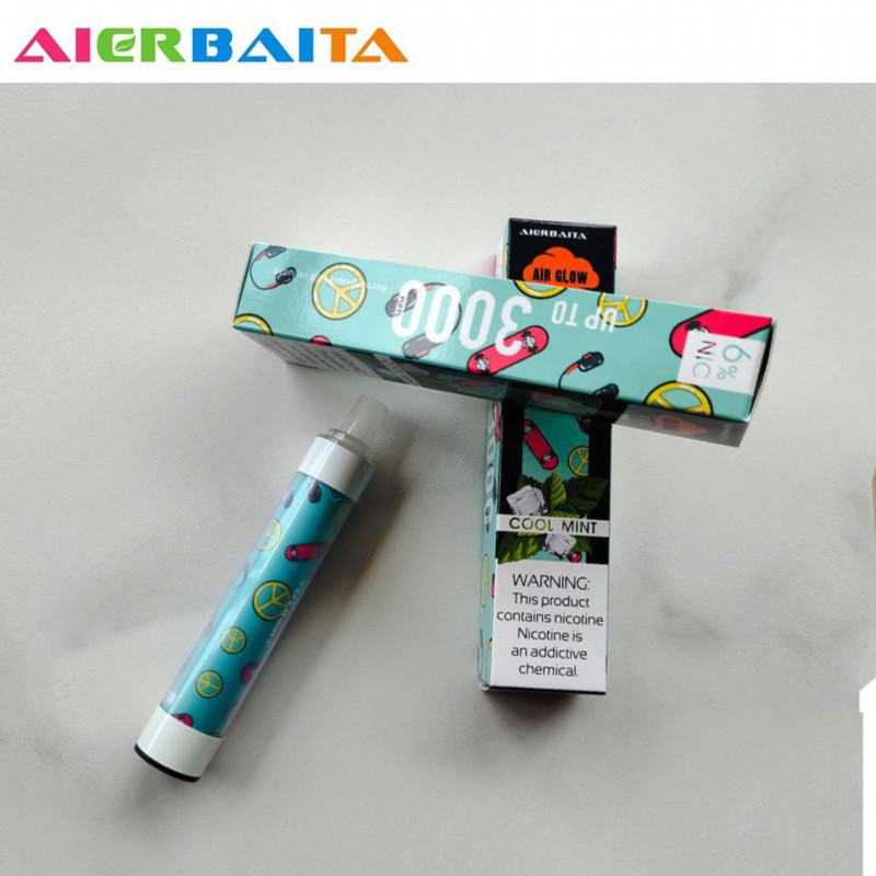 Disposable AIERBAITA Vapes Air Glow Fun 3000 Puffs