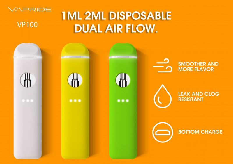 VAPRIDE Vapes Vapride Vp100 Disposable