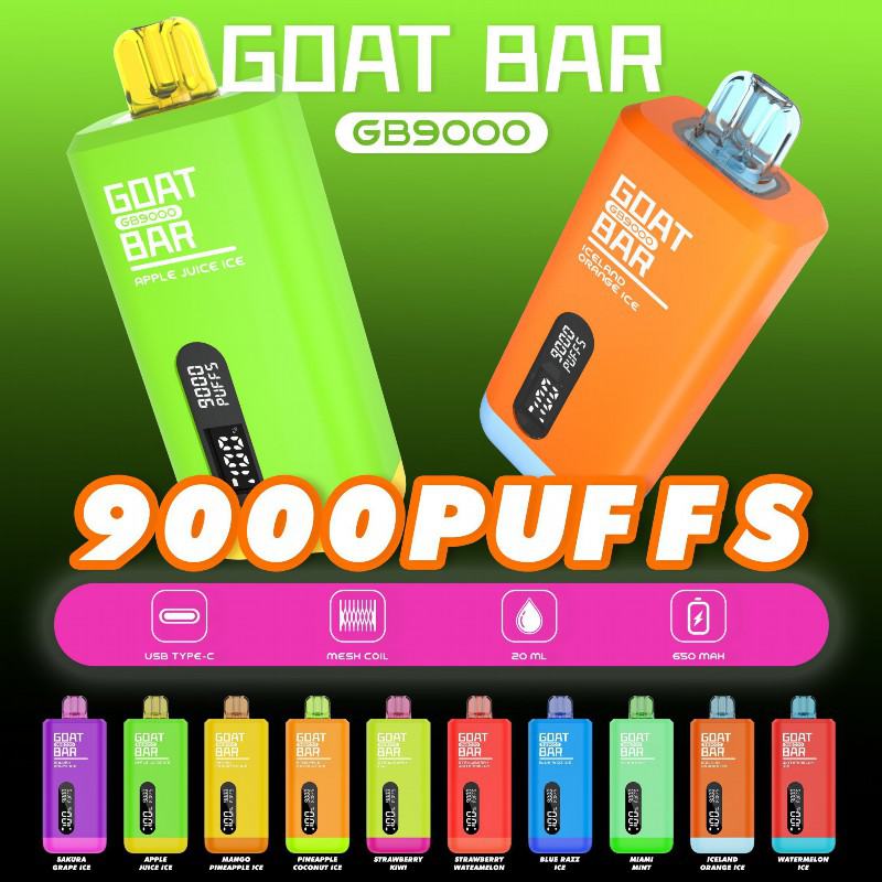 Gb 9000 Puffs Disposable Vape Device