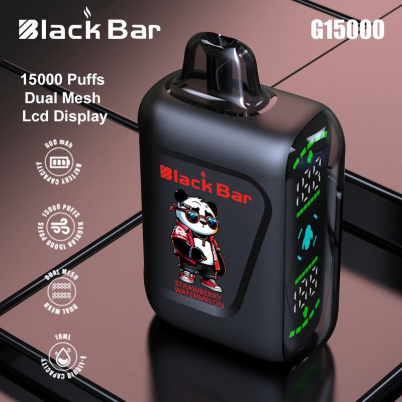 Black (support OEM) Vape G15000