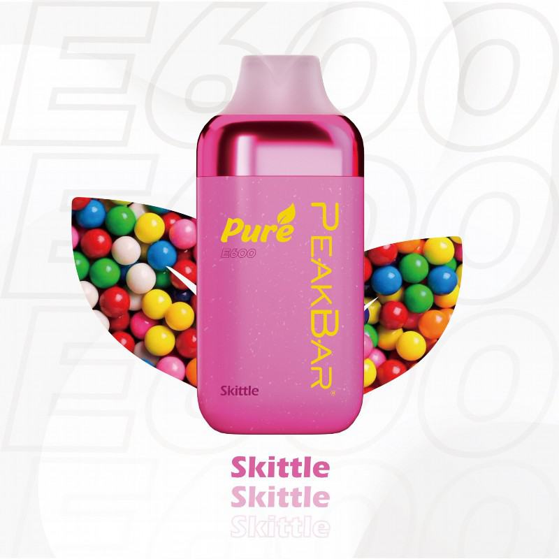  Peak Pure 600 Puffs Disposable Big Hit Vape