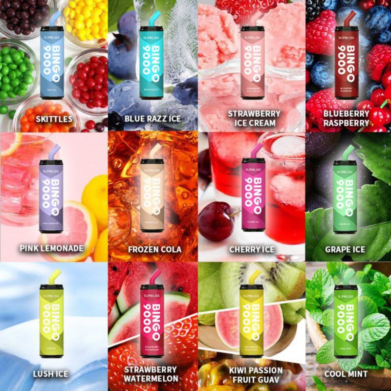 volestech Bingo 9000 Puffs Vape Rechargeable