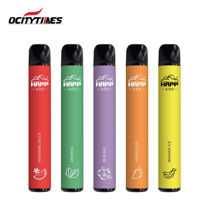Ocitytimes Happ 600 Puffs Pens