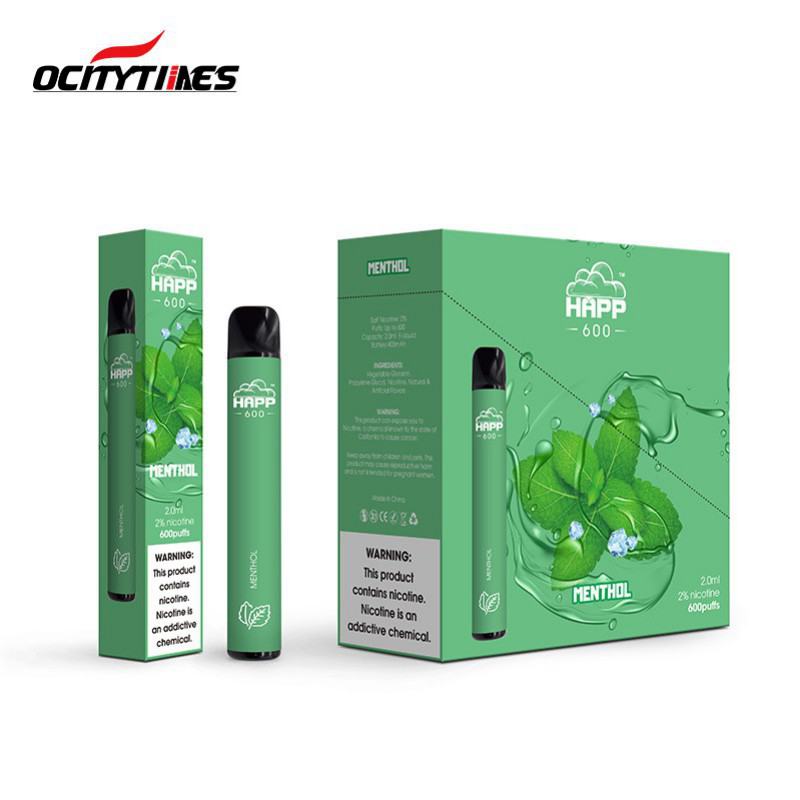 Ocitytimes Happ 600 Puffs Pens