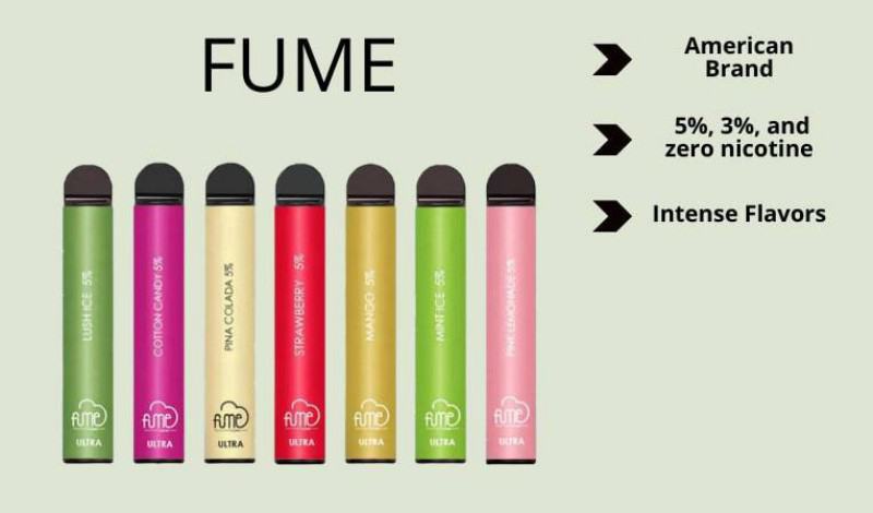 Fume Disposable Vape Extra 1500 Puffs Brands