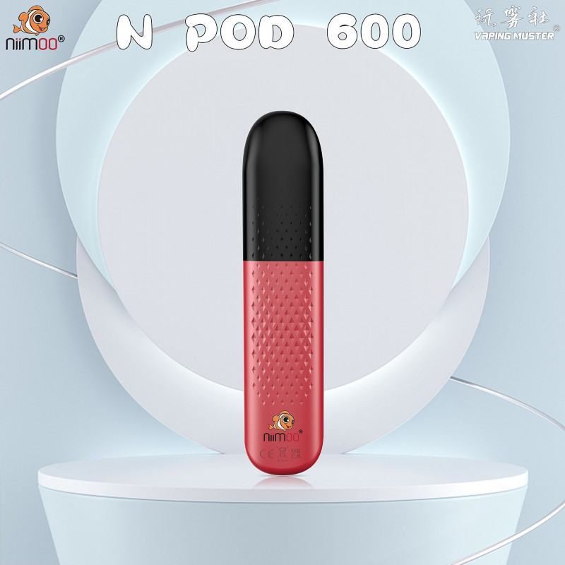 Vaping Muster Disposable Vape Ndnpod 600 Puffs Brands
