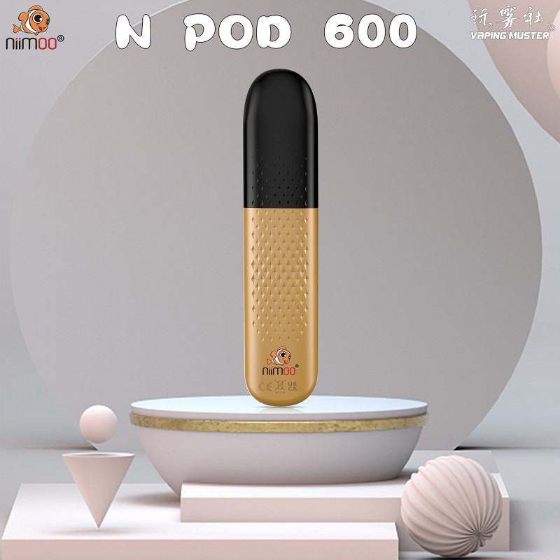 Vaping Muster Disposable Vape Ndnpod 600 Puffs Brands