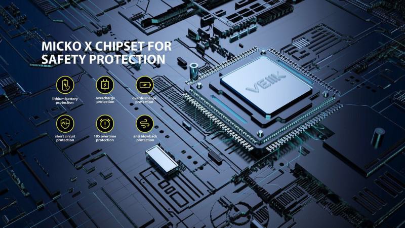 VEIIK Bar Vape Veiik Micko-x Pod Kit Around6500 Puffs