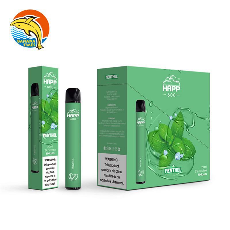 Banana Times Happ S 600 Puffs Disposable Big Hit Vape