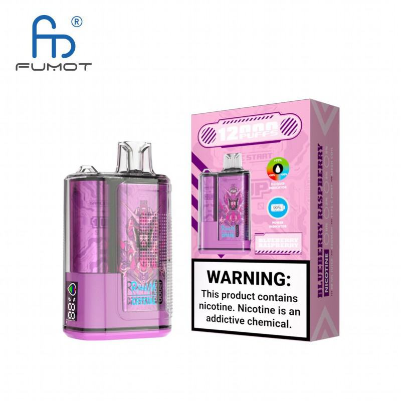 RandM Al-ecig-digital Box -23 12000 Puffs Disposable Pen