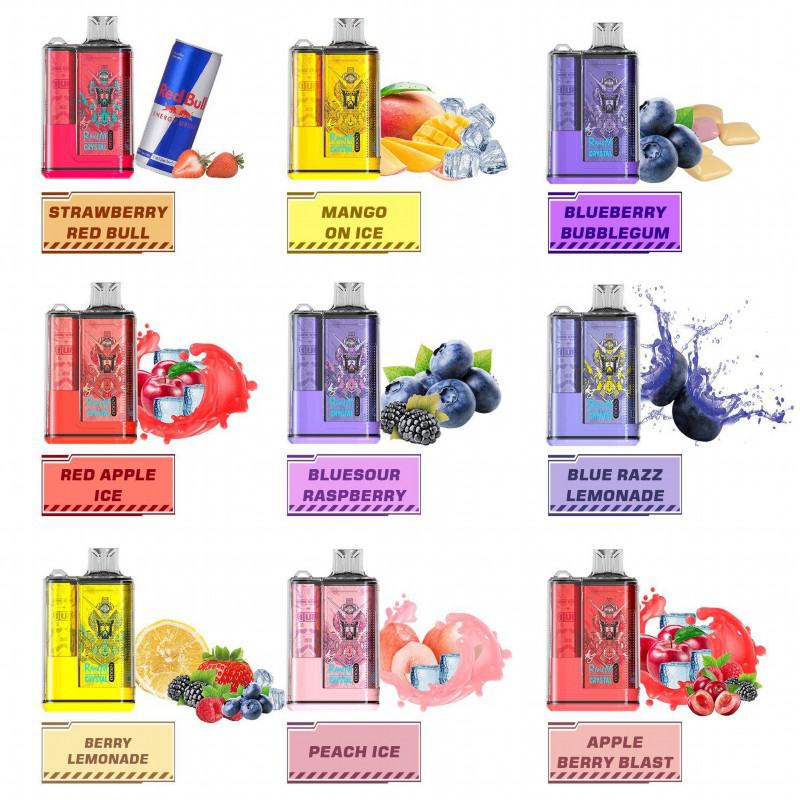 RandM Al-ecig-digital Box -23 12000 Puffs Disposable Pen