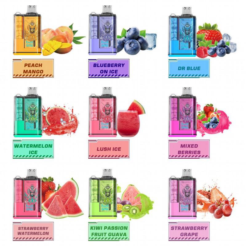 RandM Al-ecig-digital Box -23 12000 Puffs Disposable Pen