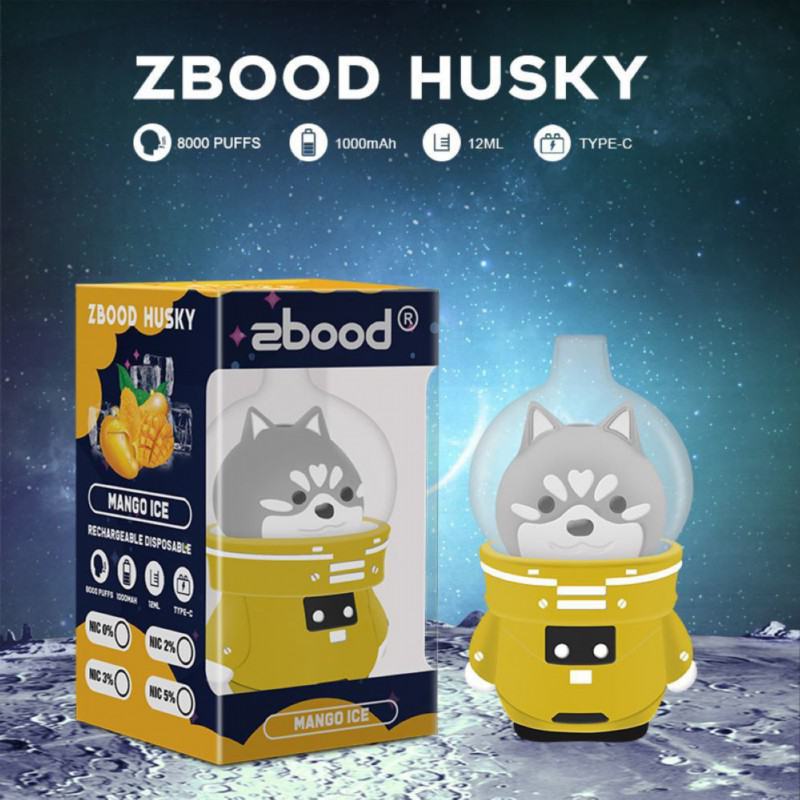Disposable Zbood HUSKY 8000 Vapes