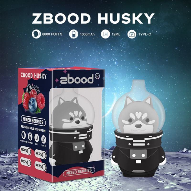 Disposable Zbood HUSKY 8000 Vapes