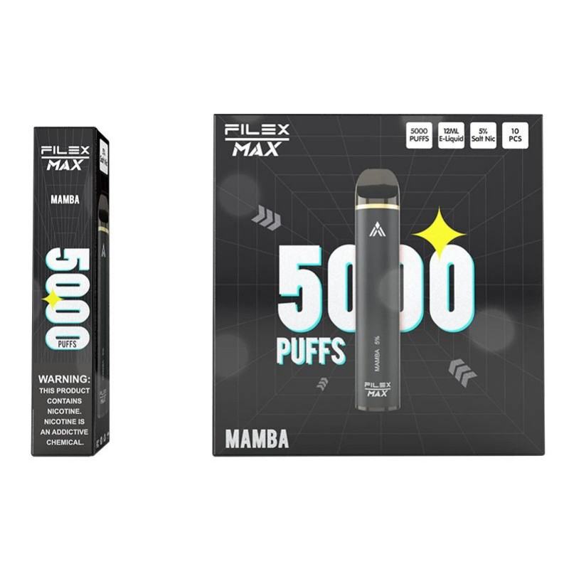  Flex/Customization Filex Max 5000 Puffs Vape Rechargeable